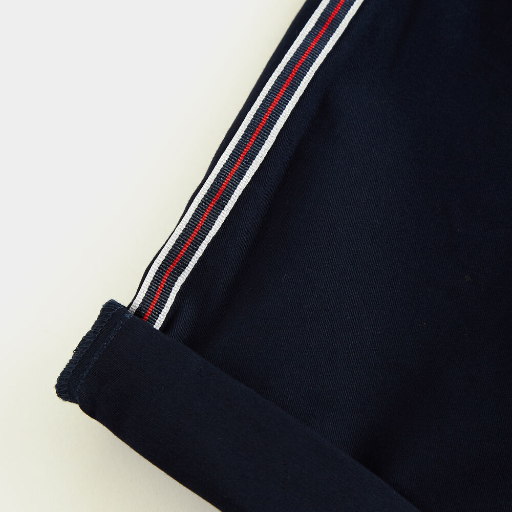 SIDE STRIPE CHINO PANTS,Stellar Blue Heather,large
