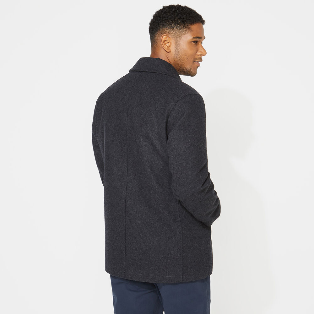 WATER REPELLENT PEACOAT,Pale Blue,large