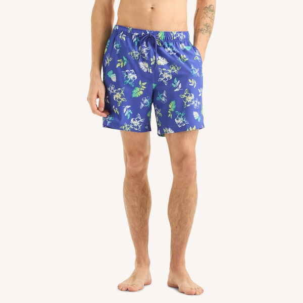 7" Printed Quick-Dry Swim