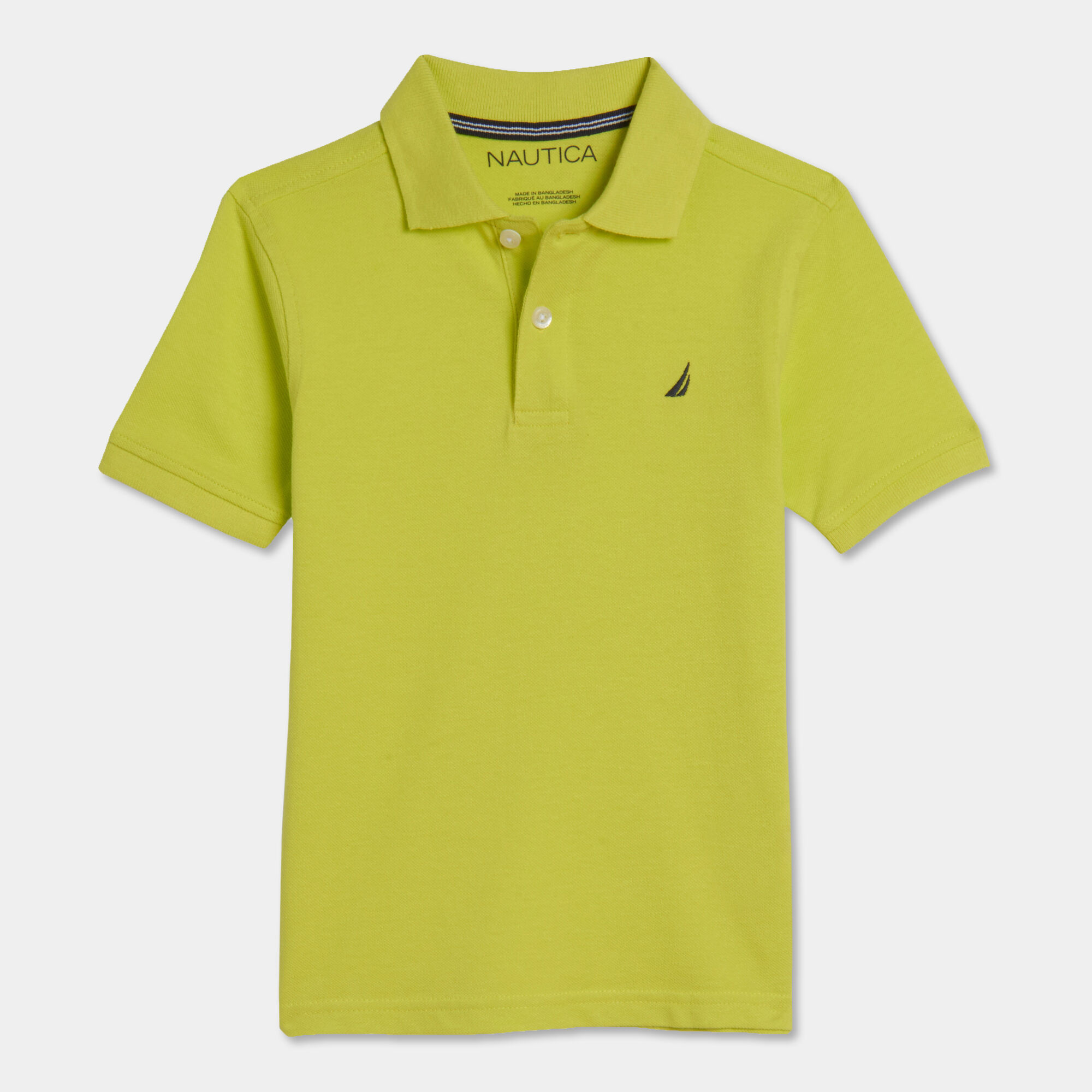 TODDLER BOYS' BRAND ICON ANCHOR POLO (2T-4T),Yellow Zest,large
