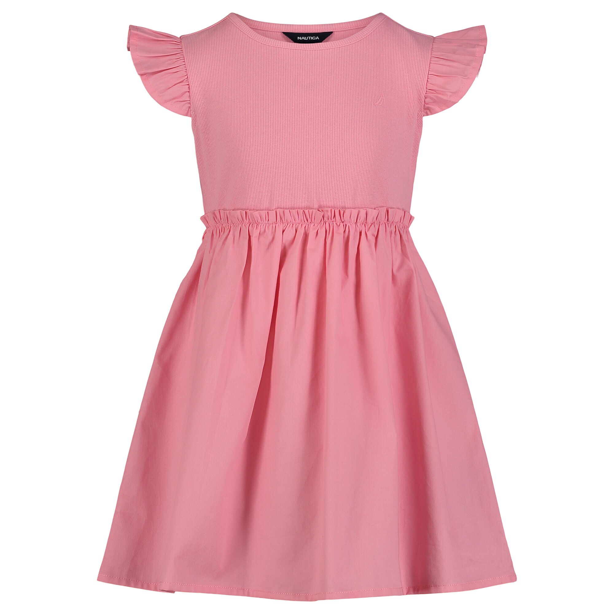 Toddler Girls' Empire Waist Dress (2T-4T),Purple,large