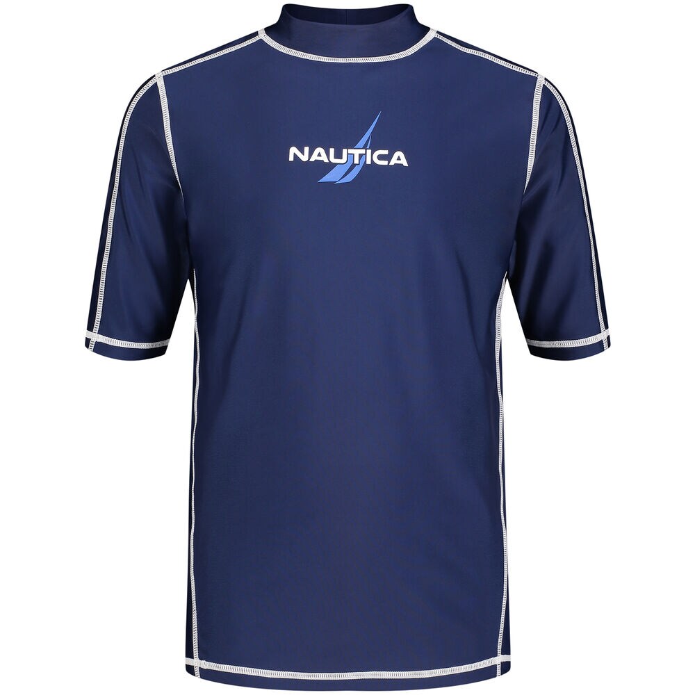 BOYS' RASH GUARD (8-16),J Navy,large