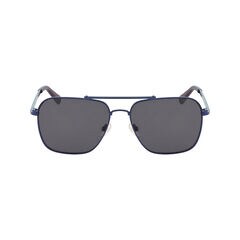 Navigator Sunglasses with Matte Frame,Navy,large
