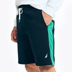 9" FLEECE SHORT,Navy,large