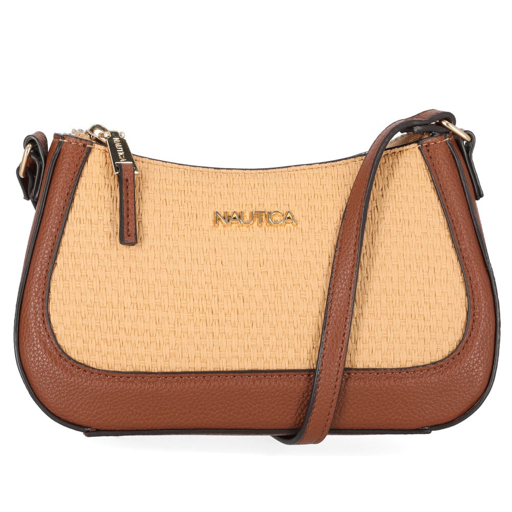 Straw Crossbody Bag,Snow,large