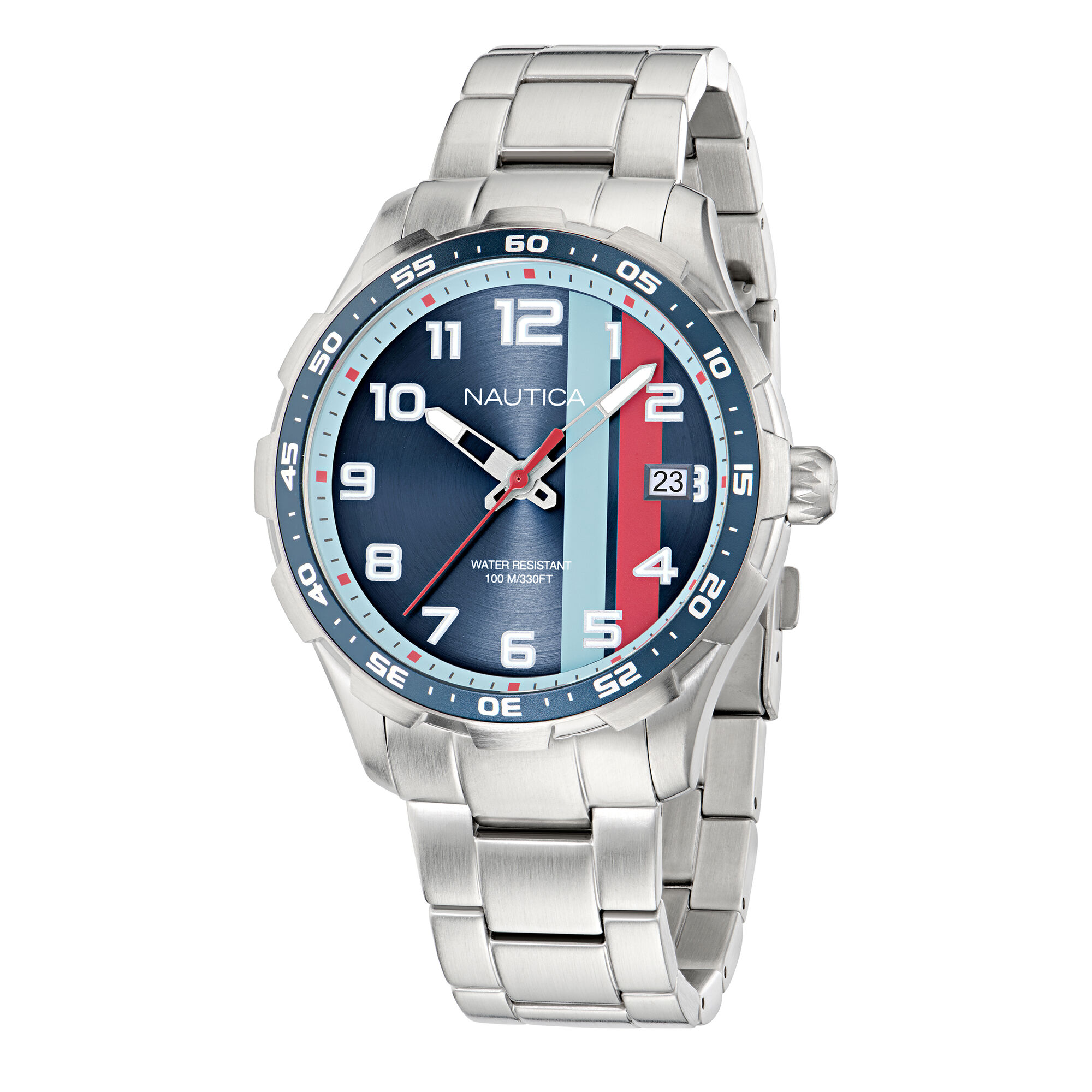 Nst Small 3-Hand Recycled Stainless Steel Watch (00656086112764) photo