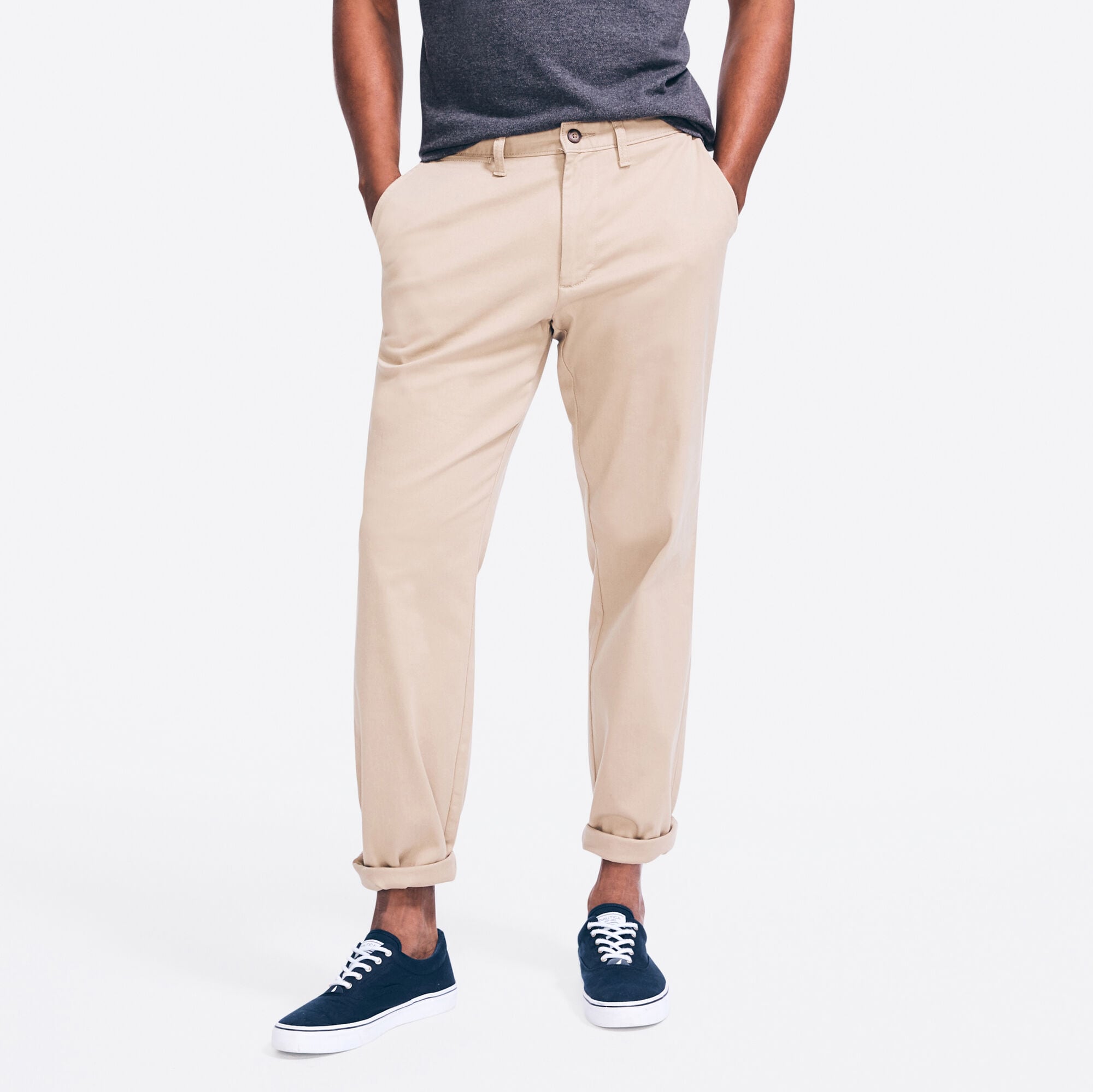 Classic Fit Deck Pant,True Khaki,large