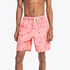 8.5" BRAND ICON PRINT QUICK-DRY SWIM,Teaberry,large