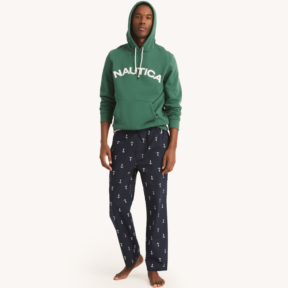 Anchor Print Sleep Pant,Peacoat,large