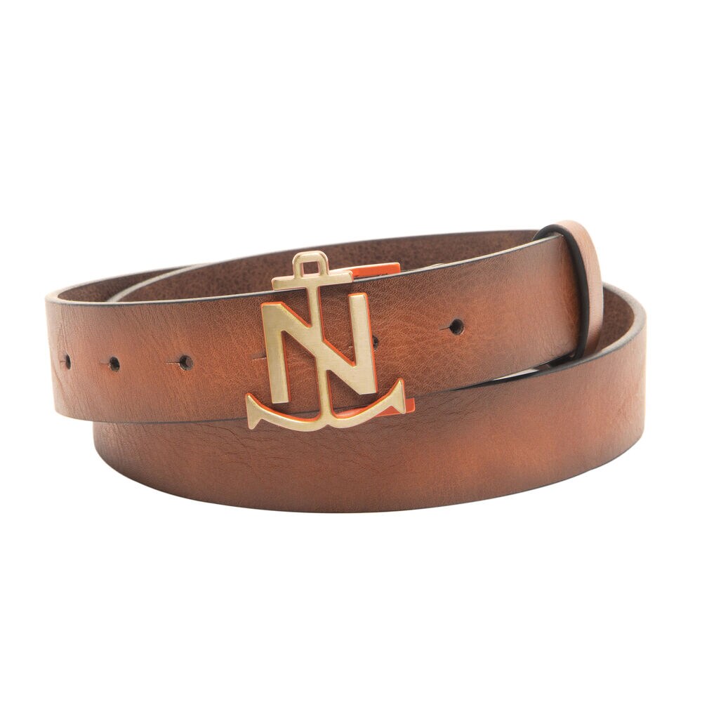 LOGO PLAQUE BELT,Military Tan,large