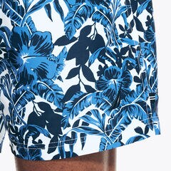 6" Printed Quick-Dry Swim,Navy,large