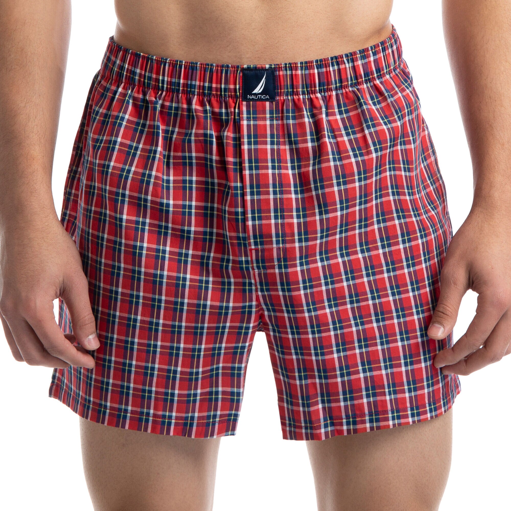 Woven Boxers,Pink,large