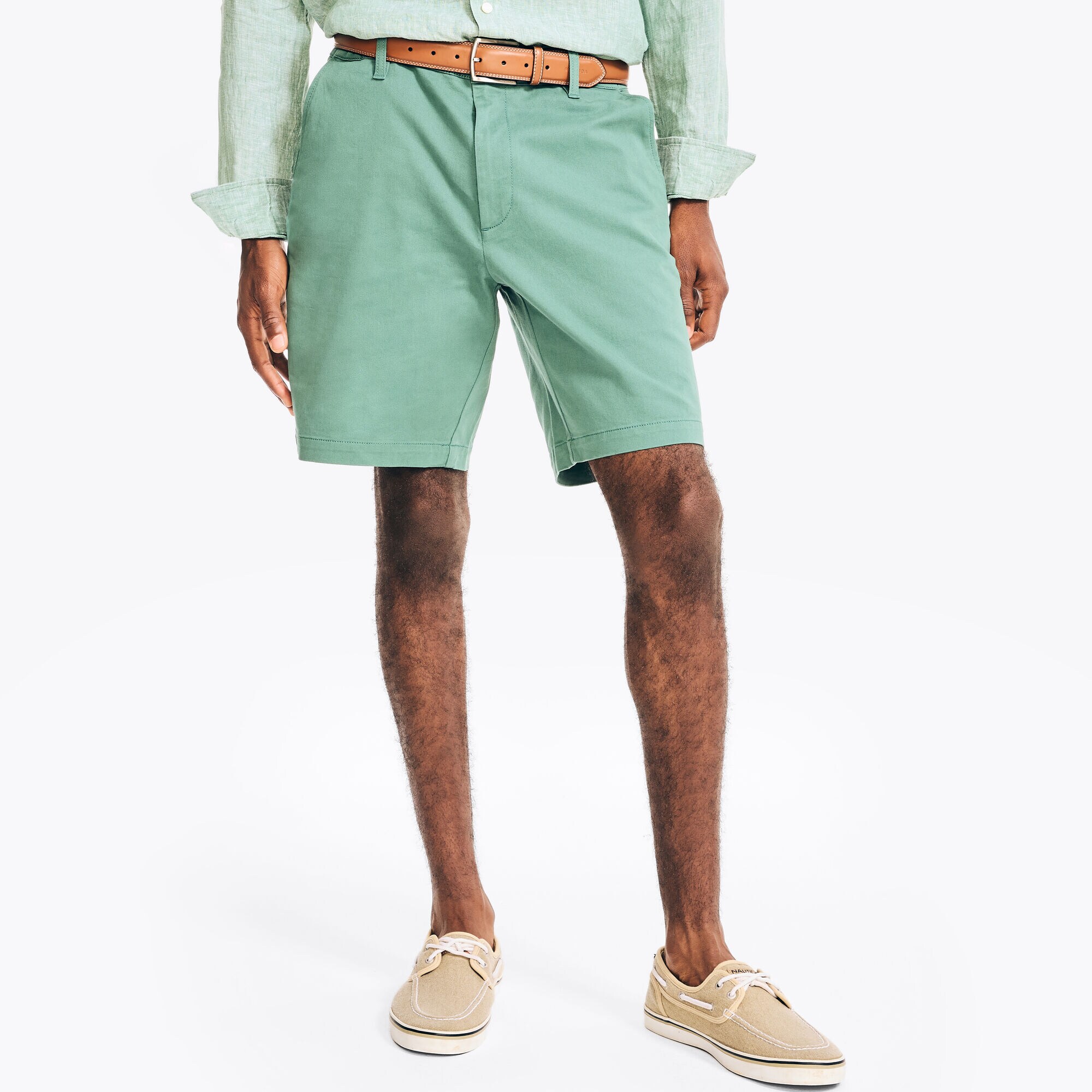 8.5" Deck Short,Ash Green,large