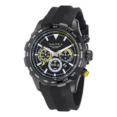 NST Silicone Chronograph Watch,Multi,large