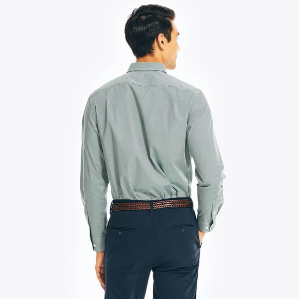 CLASSIC FIT MICRO GINGHAM SHIRT