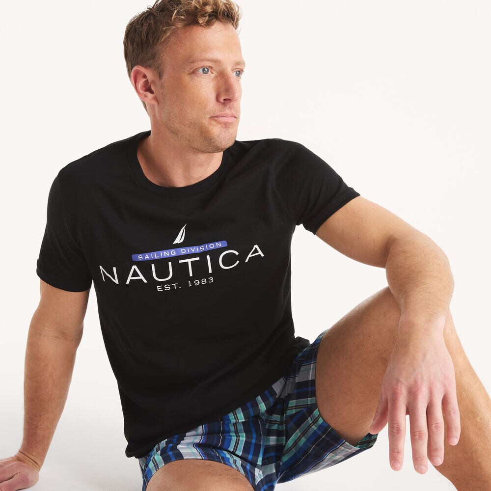 Logo Graphic T-Shirt,True Black,large
