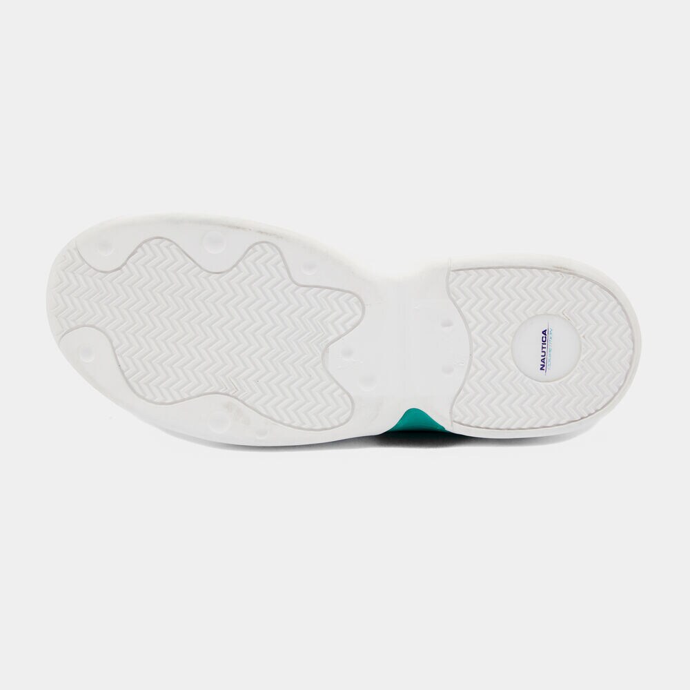 NAUTICA COMPETITION SPARA HIGH TOP IN WHITE,Bright White,large
