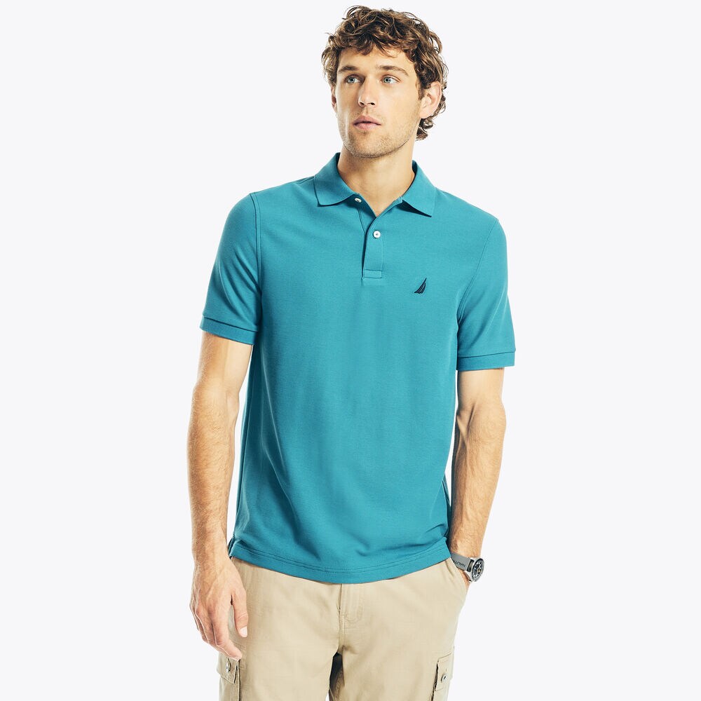 CLASSIC FIT POLO,Blue Mist Pantone,large