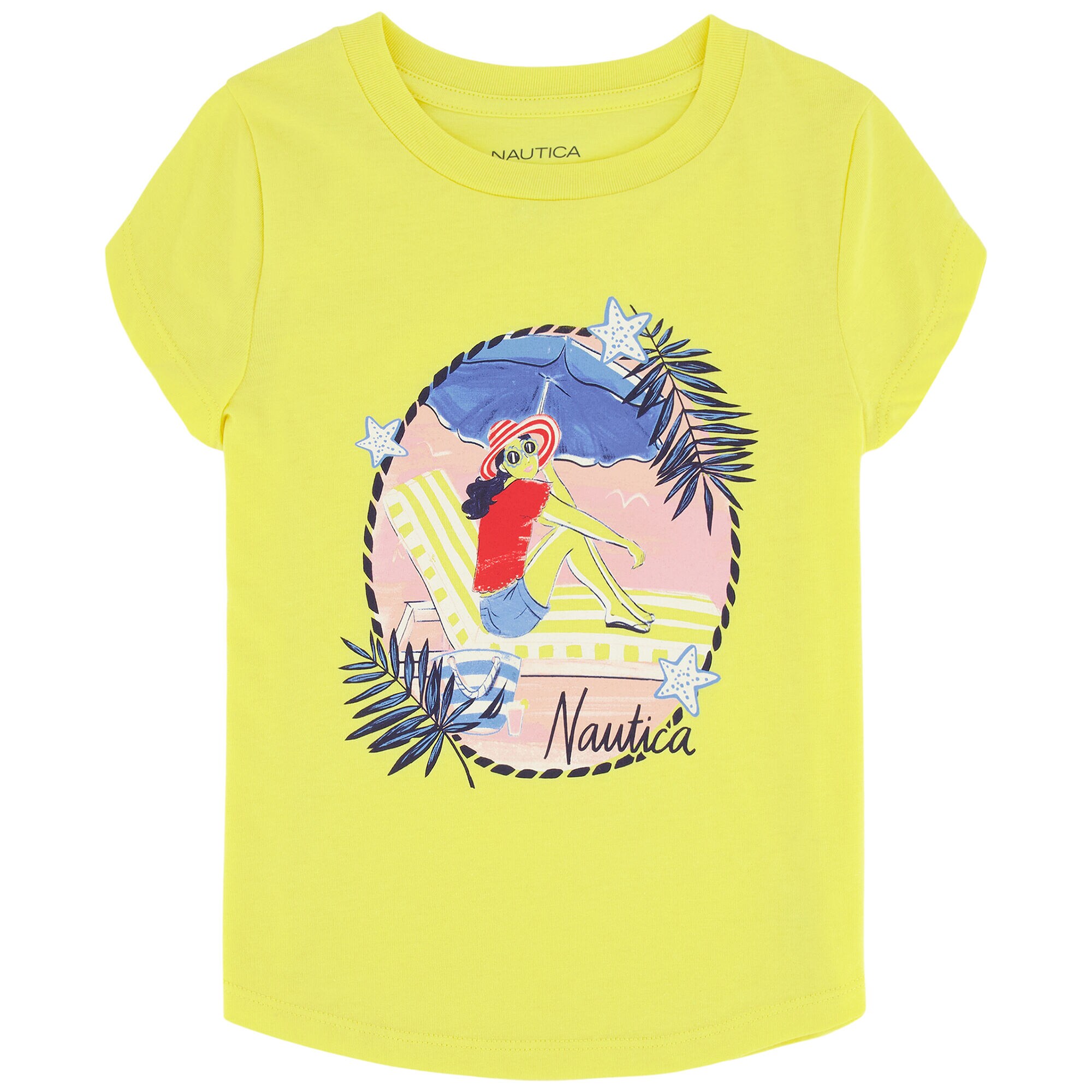 GIRLS' NAUTICA GIRL T-SHIRT (7-16),Oro,large