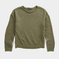 NAUTICA JEANS CO. KNIT SWEATER,Teal Wave,large