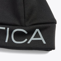 FLEECE BEANIE,True Black,large