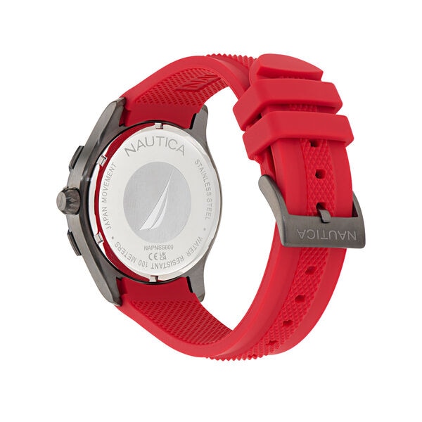 NST Small 3-Hand Watch And Silicone Strap Set