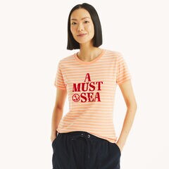 Must Sea Graphic T-Shirt,Desert Flower,large