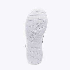 CRISSCROSS LOGO-STRAP SNEAKER,Navy,large