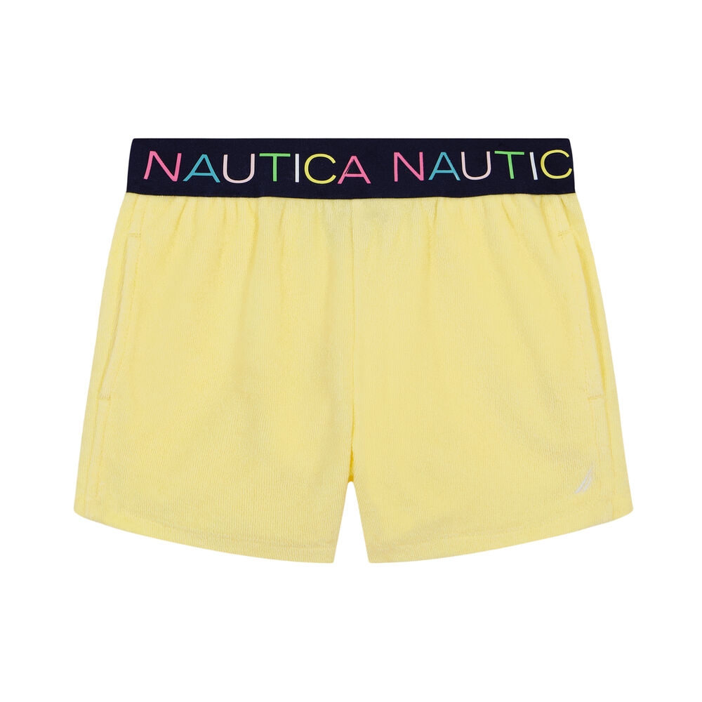 Girls' Logo Pull-On Short (7-16),Gold Finch,large