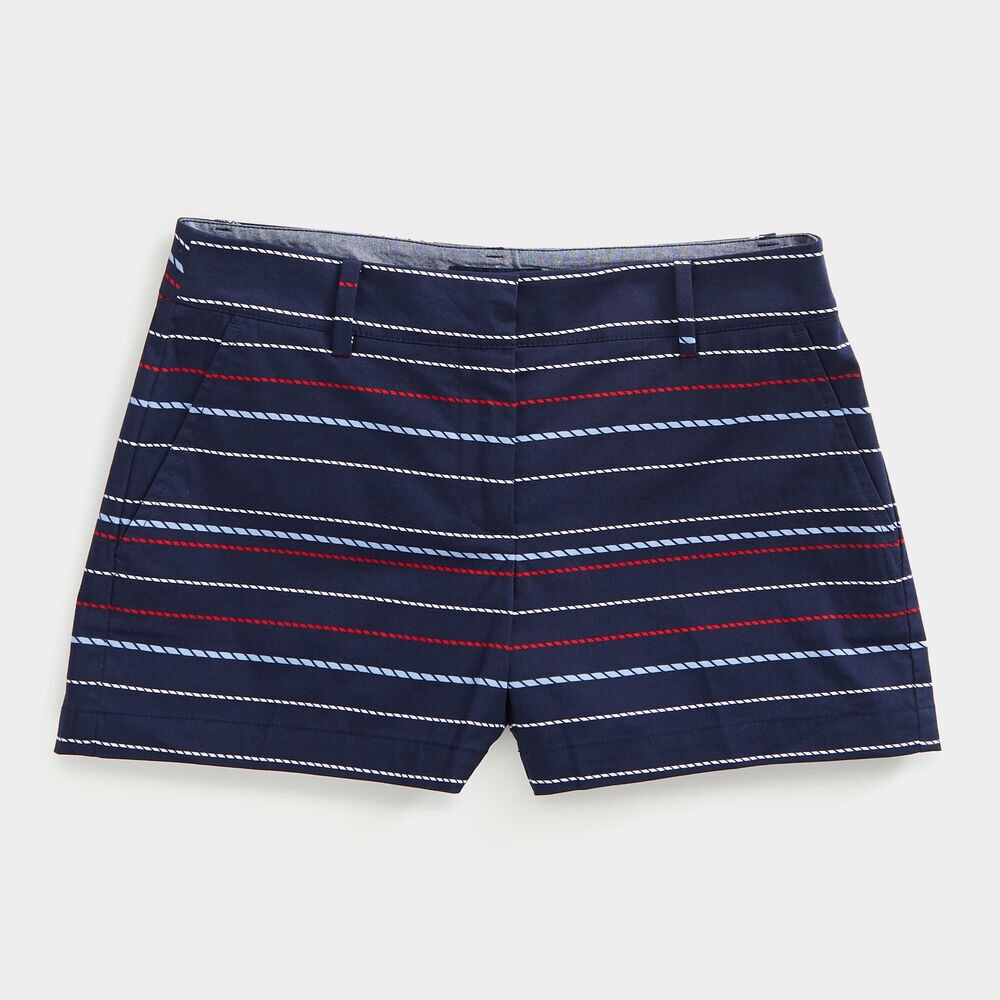4" ROPE PRINT SHORT,Stellar Blue Heather,large