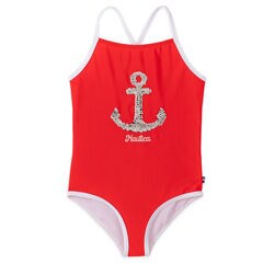 GIRLS' ANCHOR FLIP SEQUIN ONE PIECE SWIM (8-16),Prism Pink,large