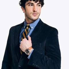 Corduroy Blazer,Navy,large