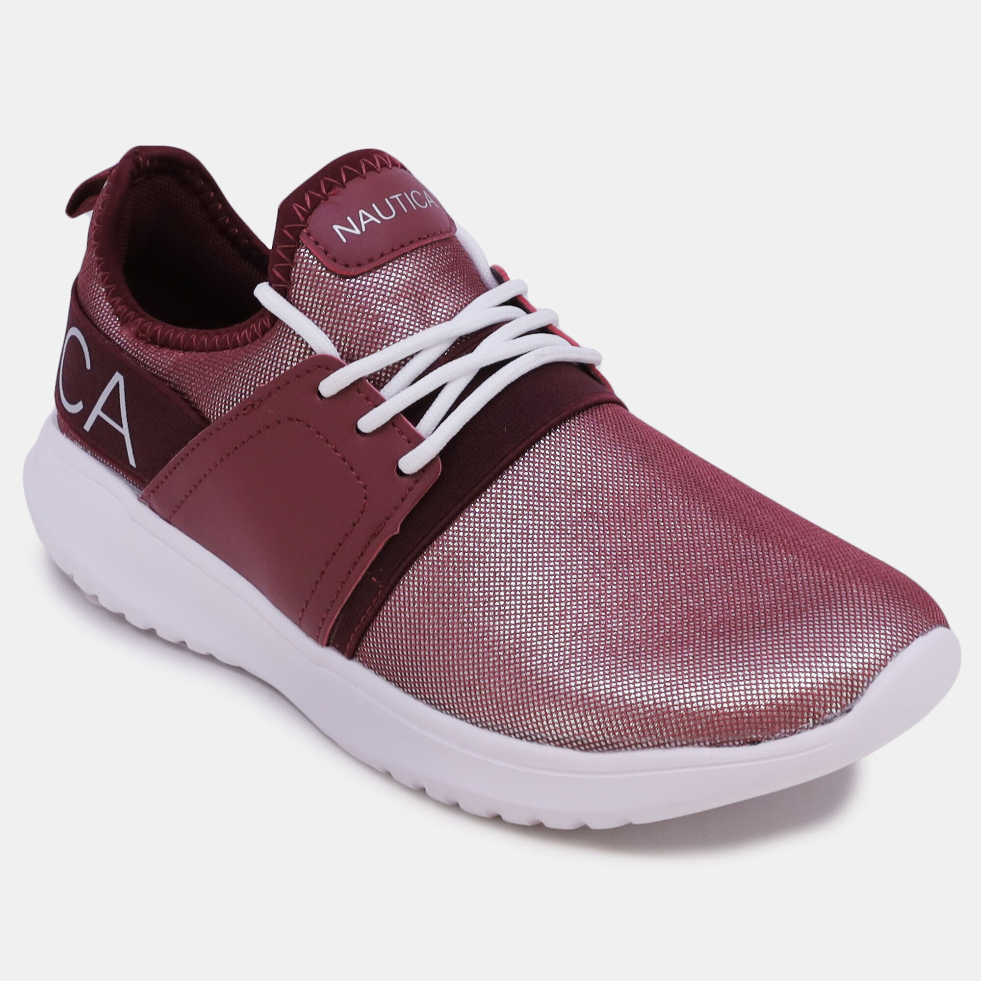 BACK-STRAP LOGO SNEAKER,Rio Red,large