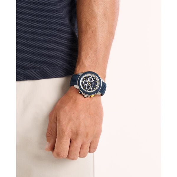 Nautica One Chronograph Watch With Silicone Strap