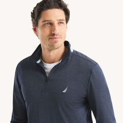 Half-Zip Pullover,Stellar Blue Heather,large
