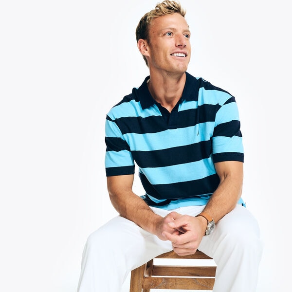 CLASSIC FIT STRIPED POLO