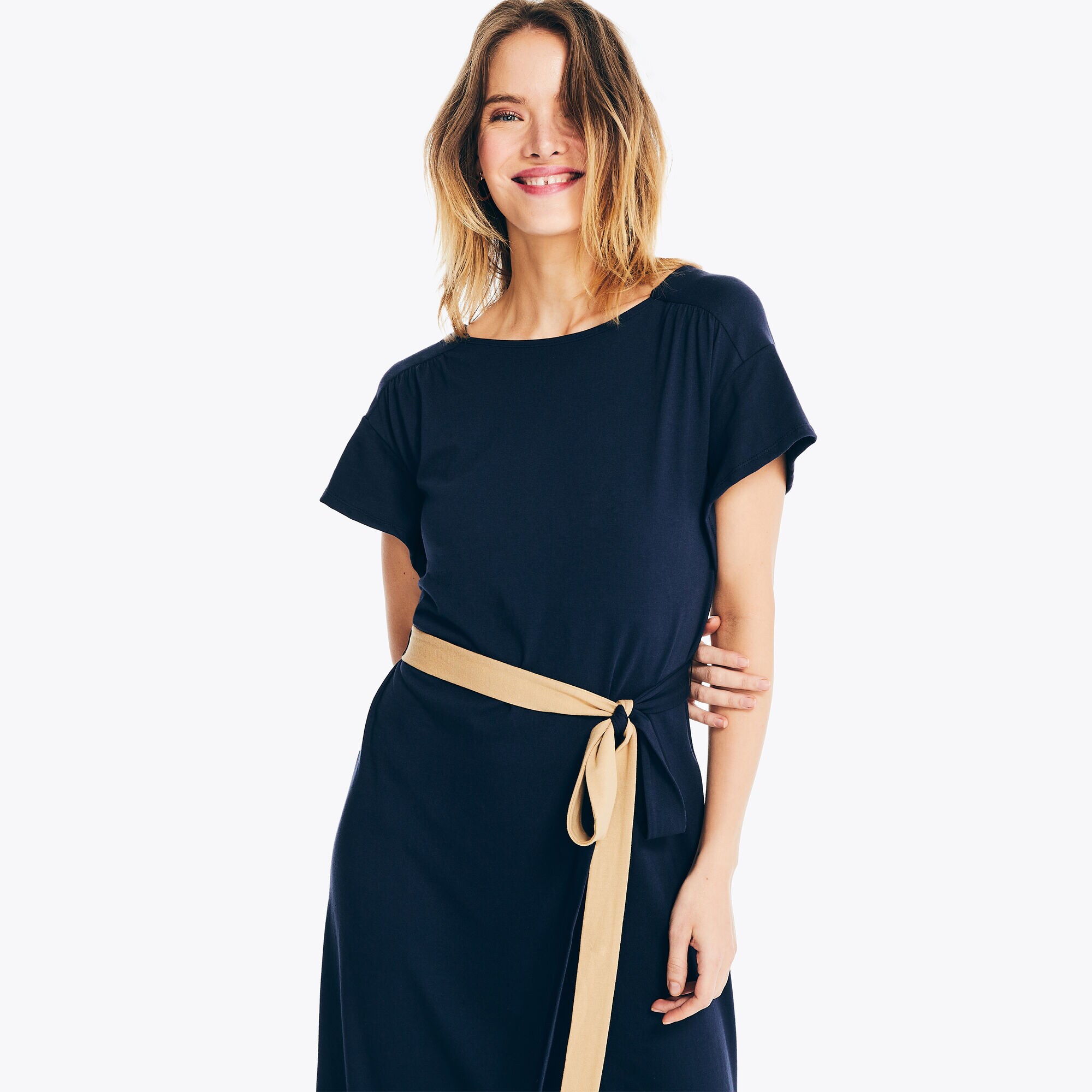 Criss-Cross Dress,Stellar Blue Heather,large