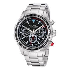 NST Stainless Steel Chronograph Watch,Multi,large