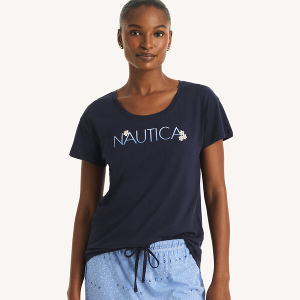 Flower Logo Pajama Set