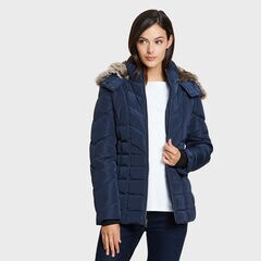 GALAXY PUFFER JACKET,Stellar Blue Heather,large