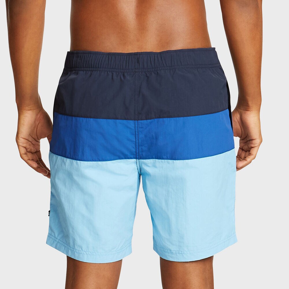 8" TRI-COLORBLOCK SWIM,Alaskan Blue,large