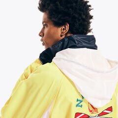 URBAN NECESSITIES X NAUTICA COLORBLOCK JACKET,French Vanilla,large