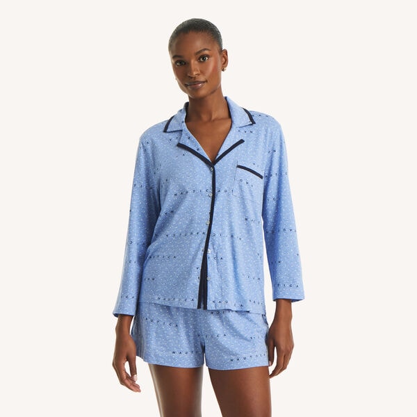 Polka Dot Boxer Pajama Set