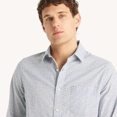 Printed Shirt,Windsurf Blue,large
