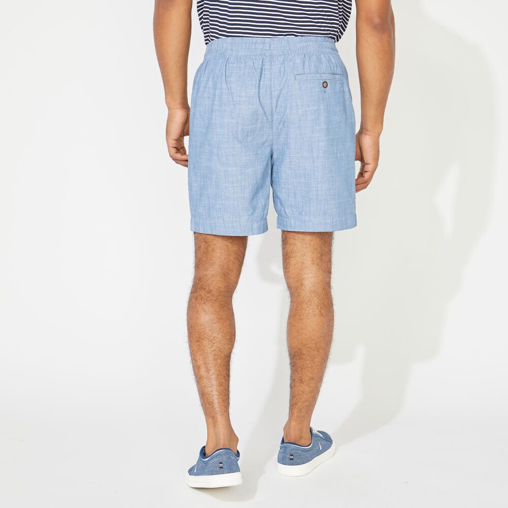 BIG & TALL KNIT SHORT,Blue Stern,large