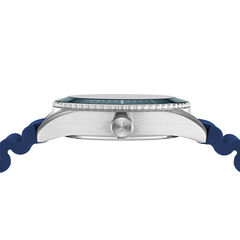 SILICONE 3-HAND WATCH,Multi,large