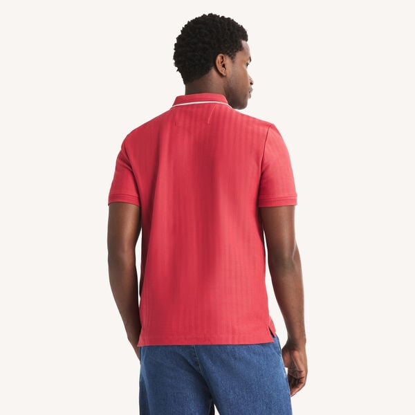 Classic Fit Herringbone Polo