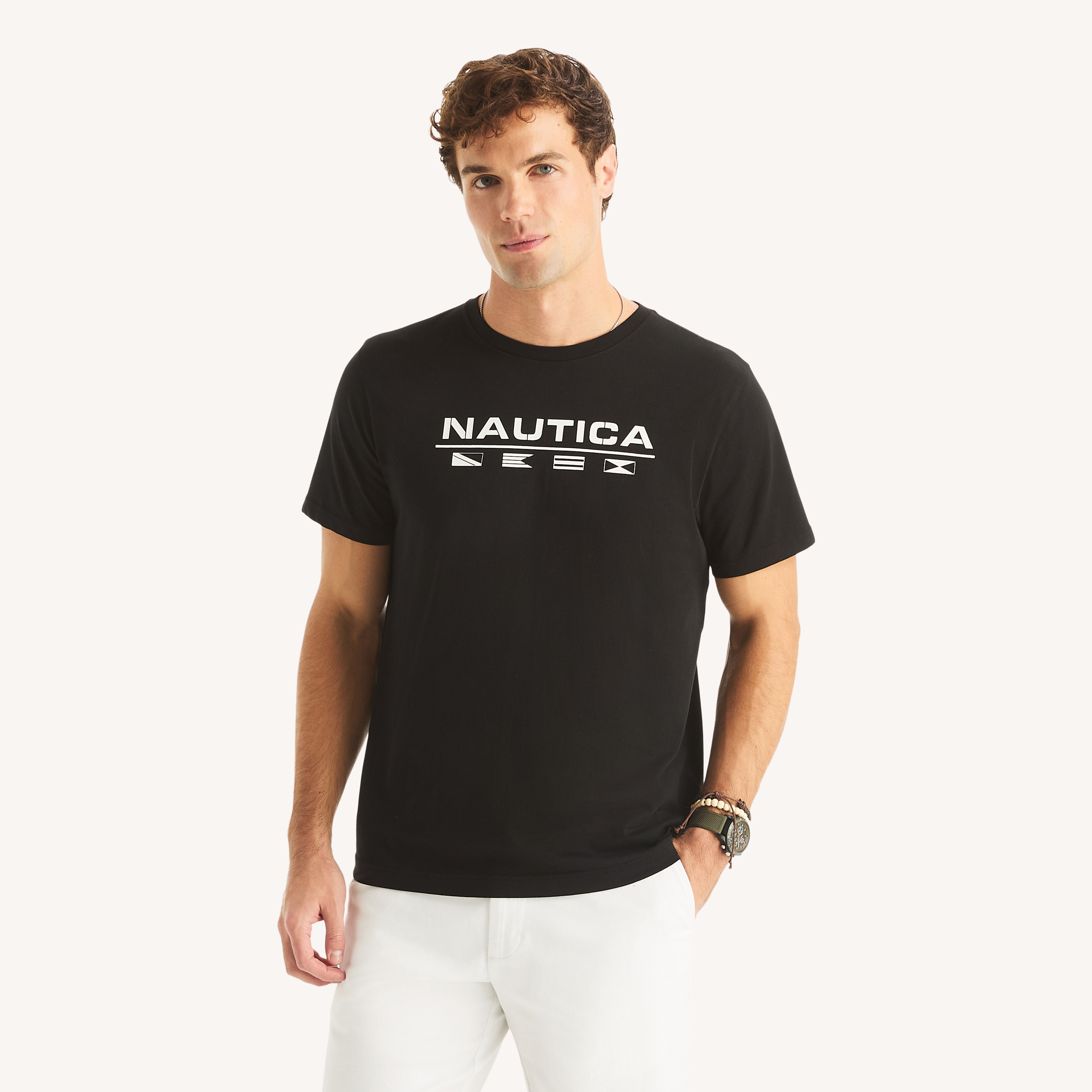 Logo Flag Graphic T-Shirt | Nautica