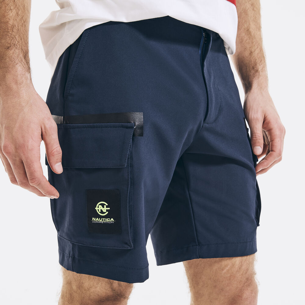 COMPETITION 8.5" NAVTECH CARGO SHORT,True Navy,large