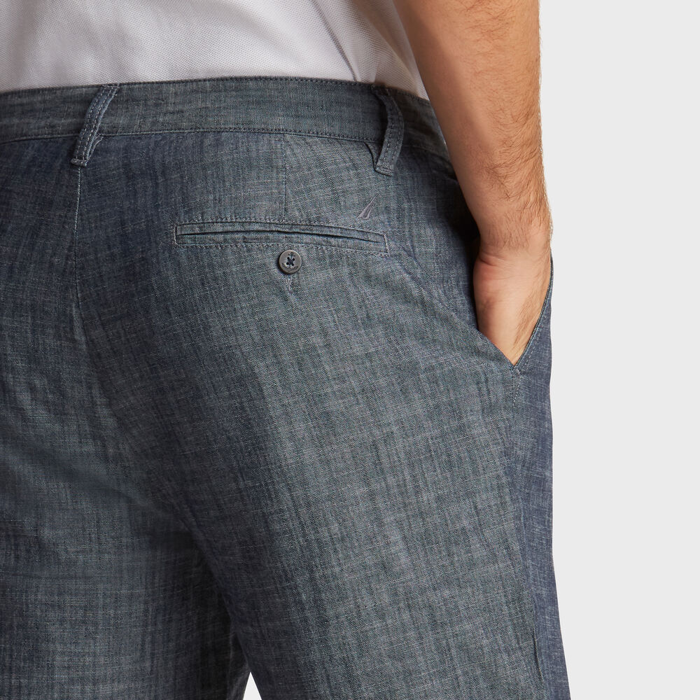 8.5" Chambray Deck Short   ,Sinker Blue Denim Wash,large
